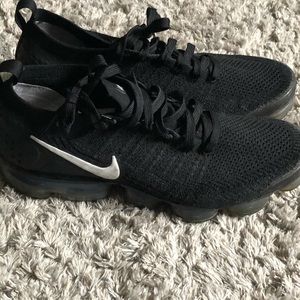 All black Nike vapor Max 2 size 10
